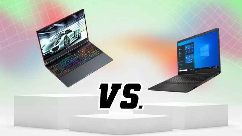 Gaming laptop vs regular laptop