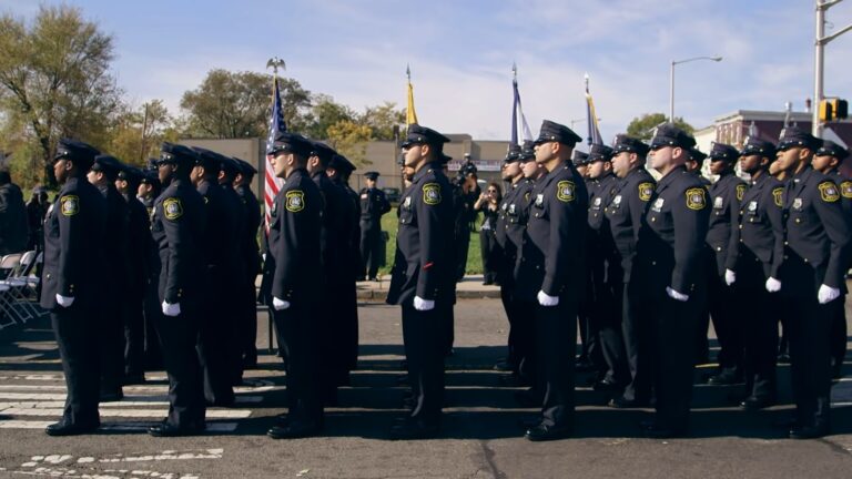 Police in Line